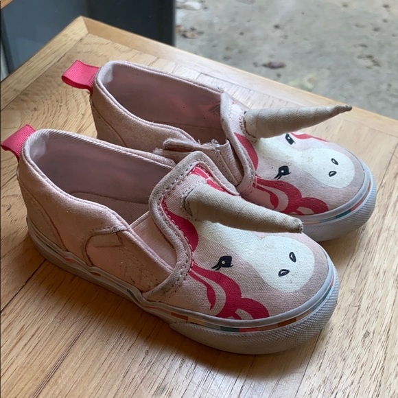 pink unicorn vans